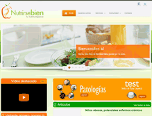 Tablet Screenshot of nutrirsebien.com